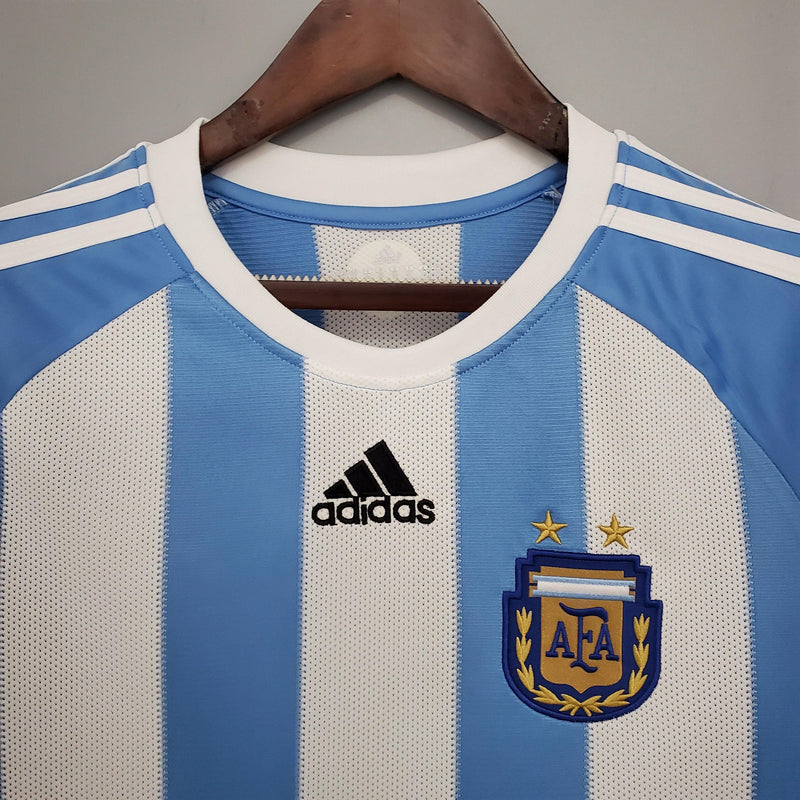 Camisa Retrô Seleção Argentina 2010/10 Home - ResPeita Sports