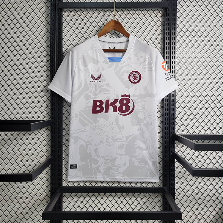 CAMISA DO ASTON VILLA 23/24 BRANCO