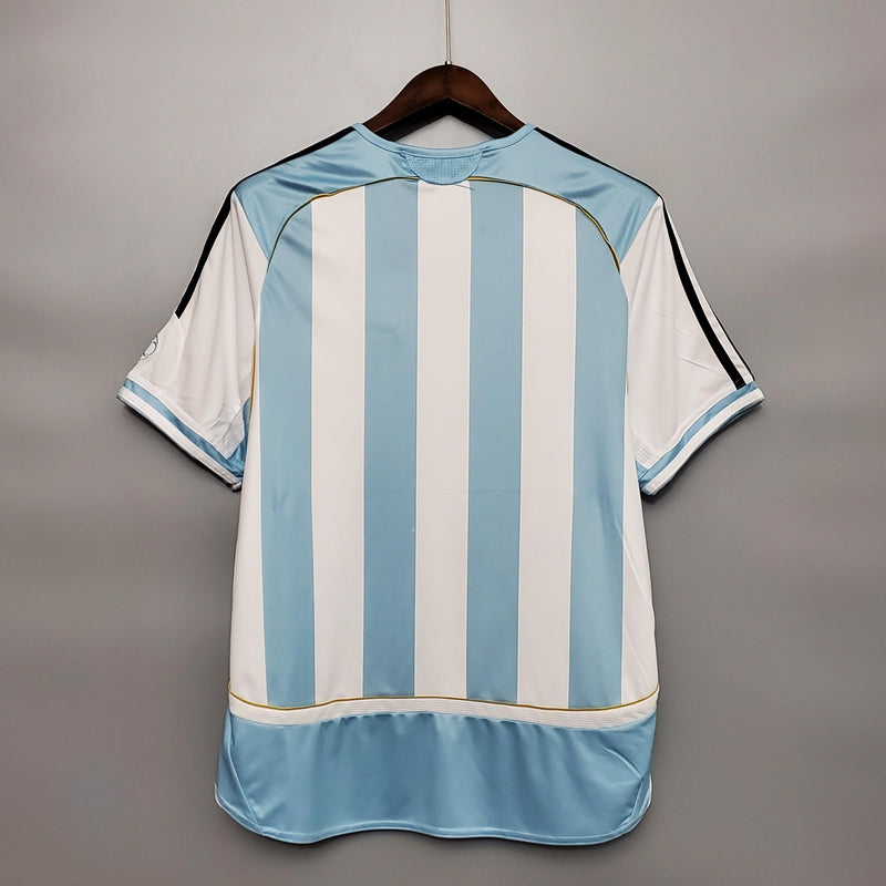 Camisa Retrô Seleção Argentina 2006/06 Home - ResPeita Sports