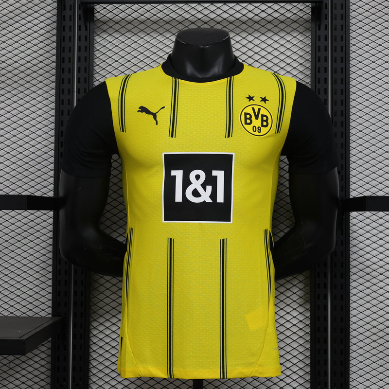 CAMISA VERSÃO PLAYER DO BORUCIA DORTMUND 24/25 AMARELO