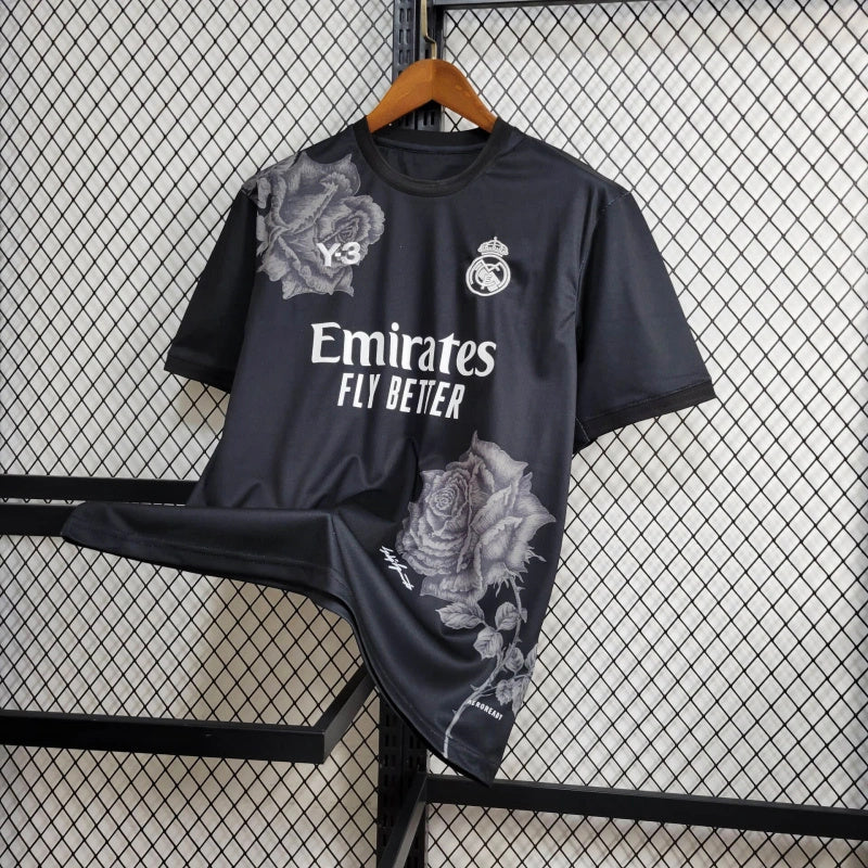 CAMISA DO REAL MADRID 24/25 PRETO