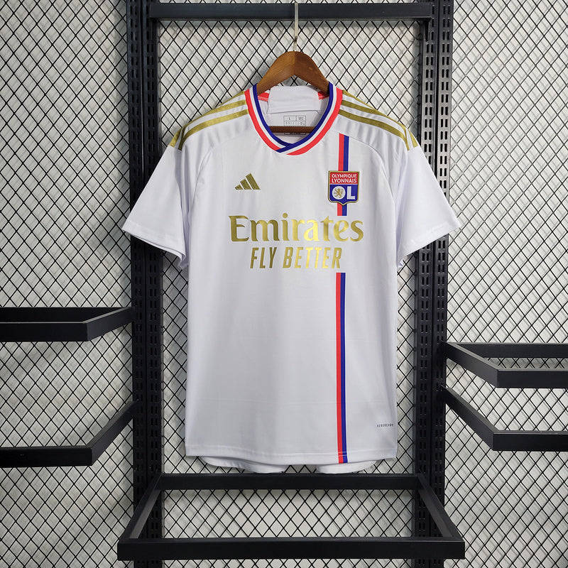 CAMISA DO LYON 23/24 BRANCO