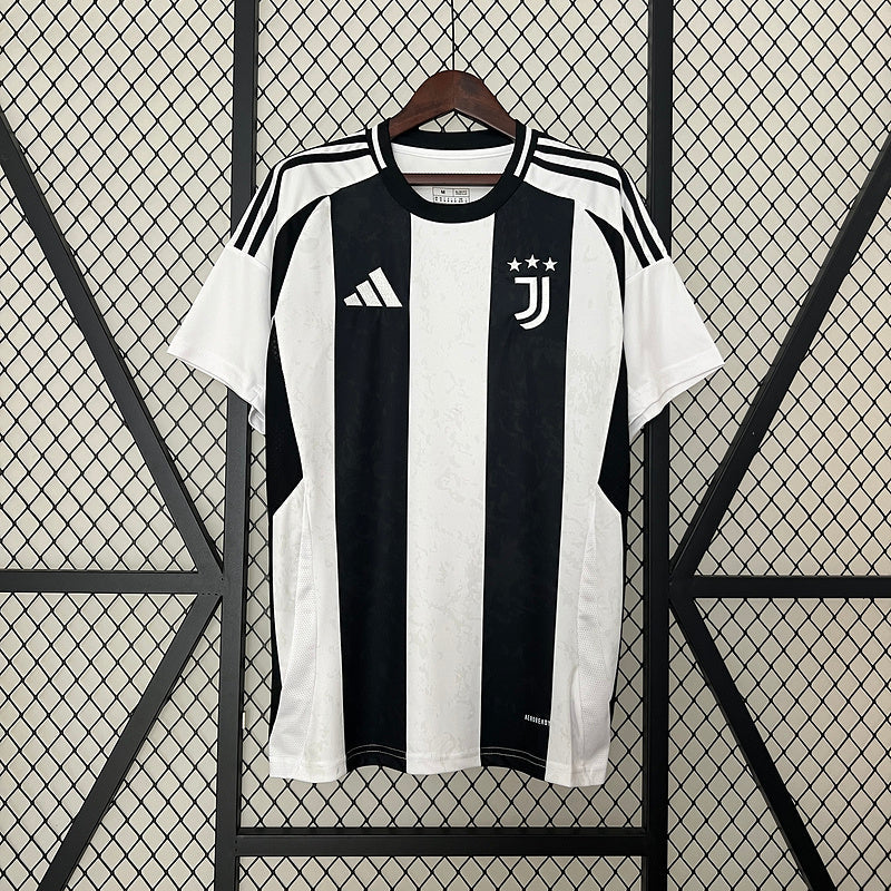 CAMISA DO JUVENTUS 24/25 BRANCO E PRETO