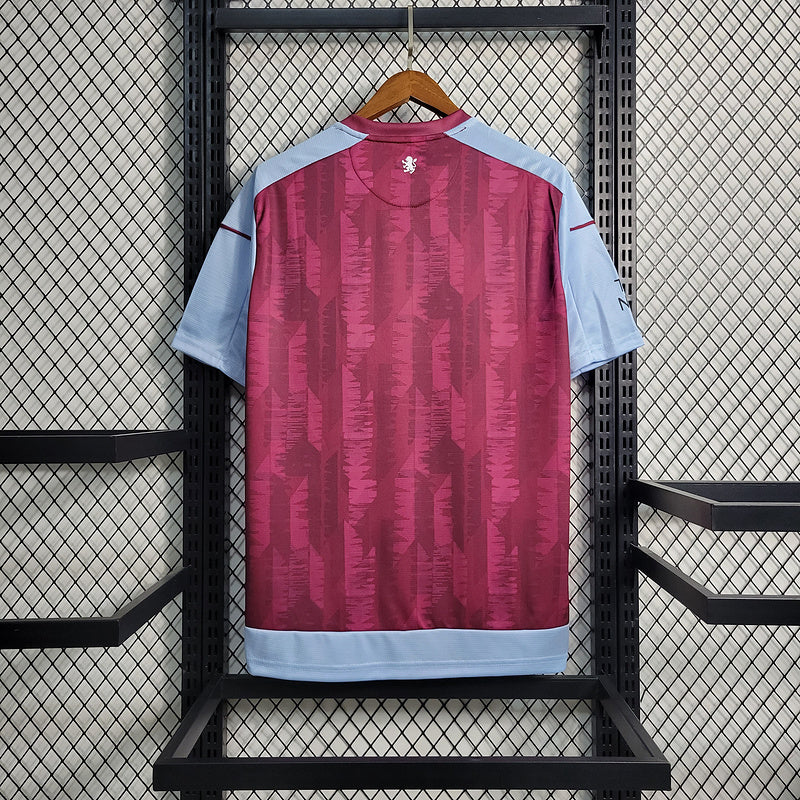 CAMISA DO ASTON VILLA 23/24 VERMELHO