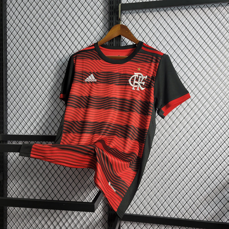 CAMISA DO FLAMENGO  22/23 VERMELHO E PRETO