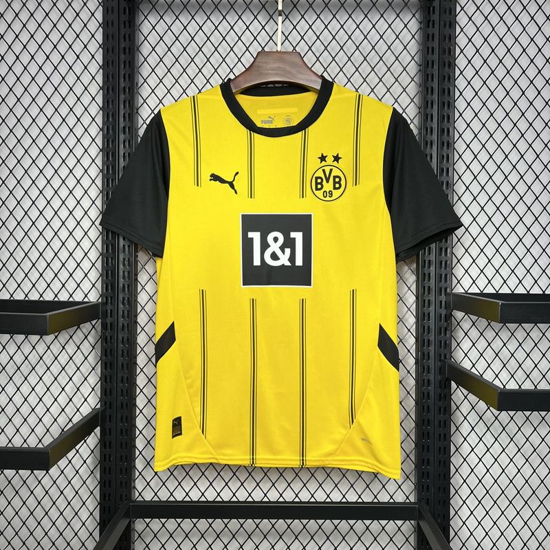 CAMISA DO BORUSSIA DORTMUND 24/25 AMARELO E PRETO