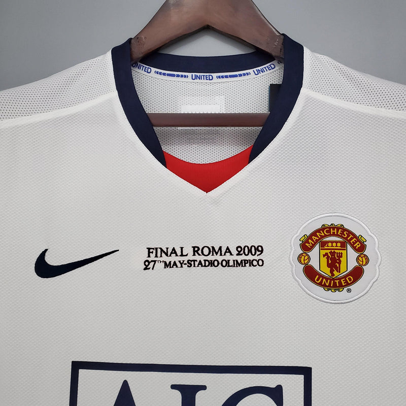 Camisa Retrô Manchester United 2008/09 Home Champions League Edition - ResPeita Sports