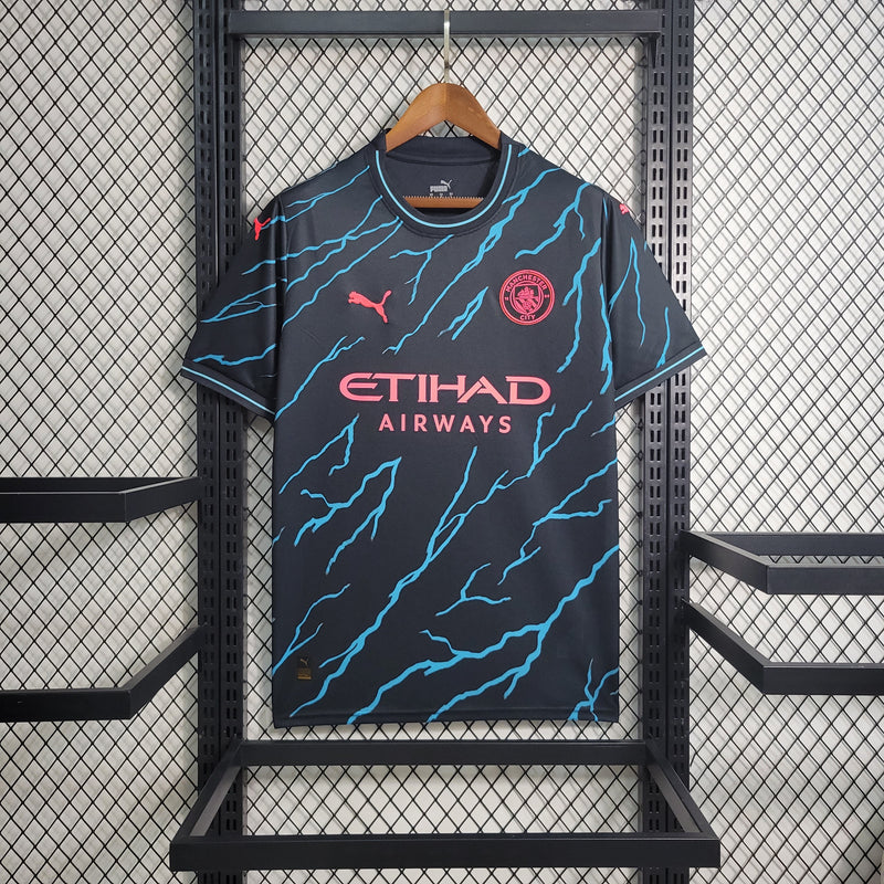 CAMISA DO MANCHESTER CITY 23/24 AZUL