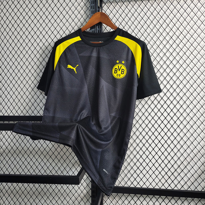 CAMISA DO BORUCIA DORTMUND 23/24 PRETO EDIÇÃO ESPECIAL