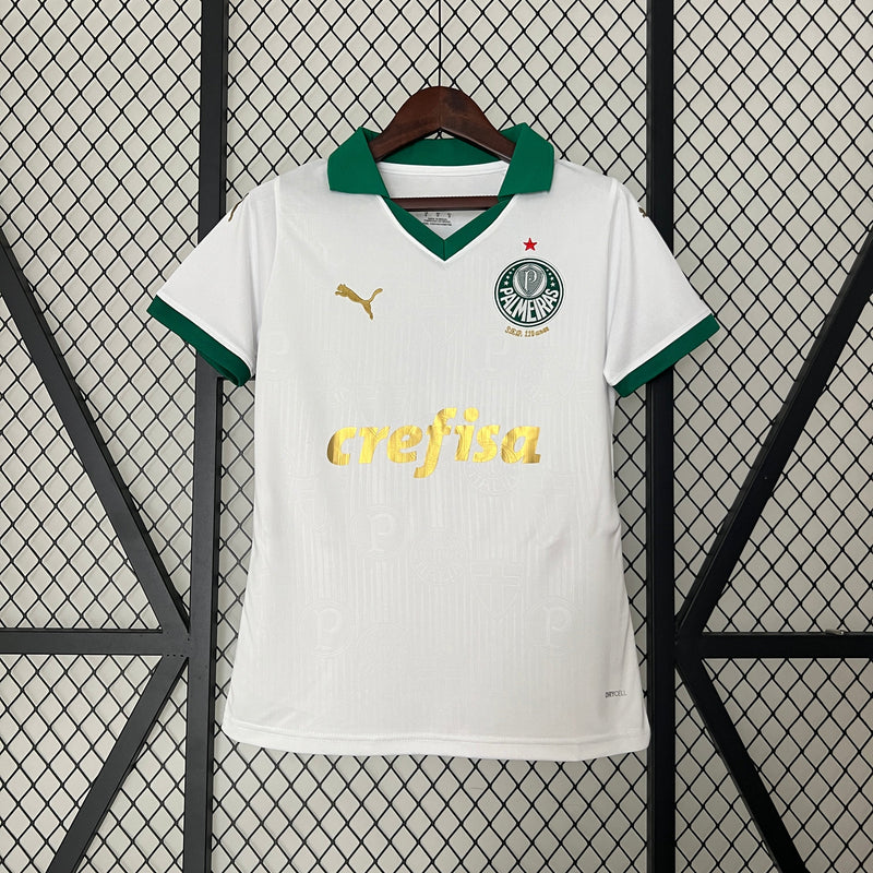 CAMISA FEMININA DO PALMEIRAS 24/25 BRANCO