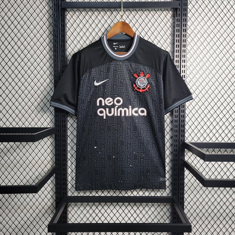 CAMISA DO CORINTHIANS 23/24 PRETO EDIÇÃO ESPECIAL