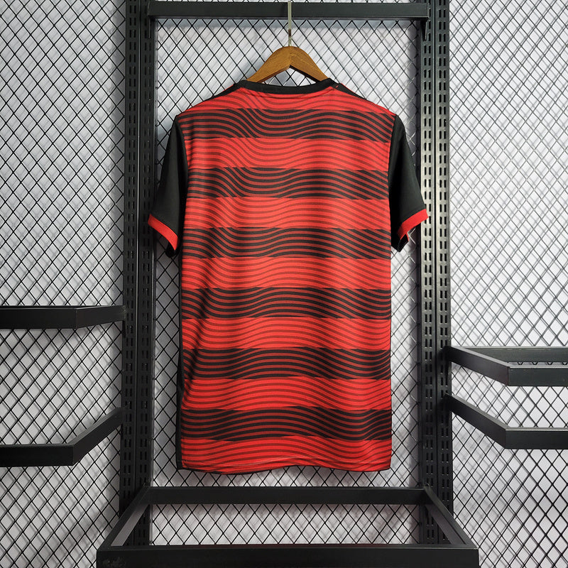 CAMISA DO FLAMENGO  22/23 VERMELHO E PRETO