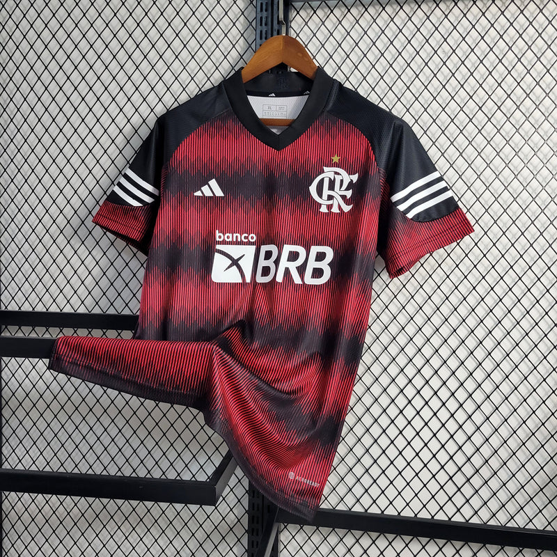 CAMISA DO FLUMINENSE 23/24 VERMELHO E PRETO