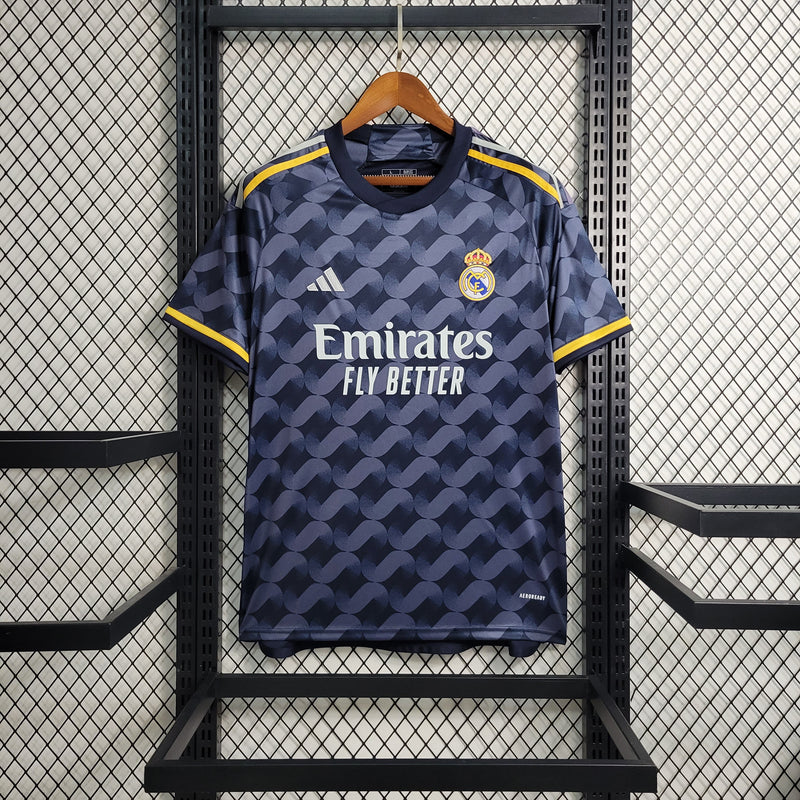 CAMISA DO REAL MADRID 23/24 PRETO EDIÇÃO ESPECIAL