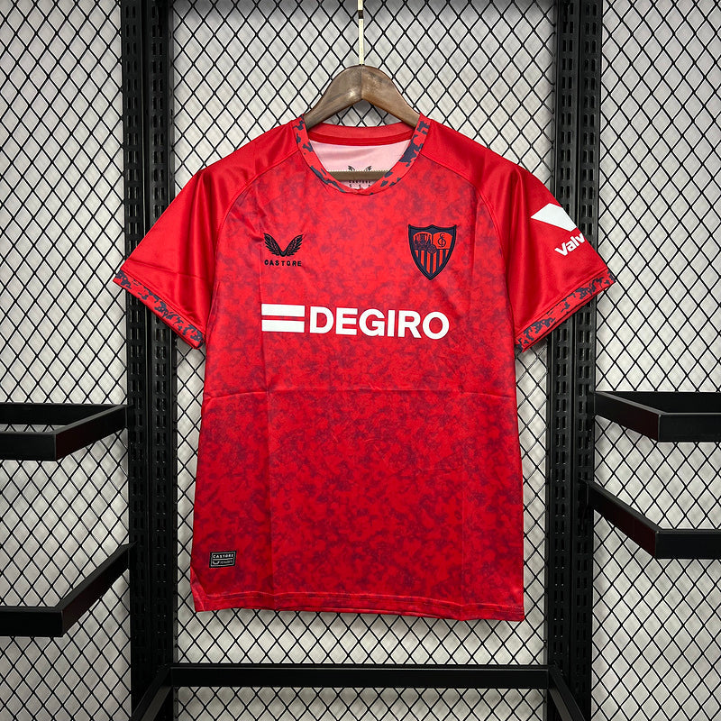 CAMISA DO SEVILLA 24/25 VERMELHO