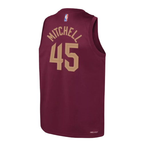 Regata Cleveland Cavaliers - Donovan Mitchell - 2022/23 Swingman Jersey - Vinho