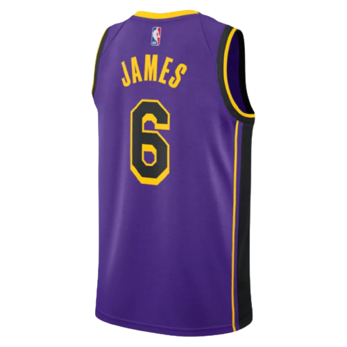 Regata Los Angeles Lakers- LeBron James 2022/23 Swingman Jersey - Roxa